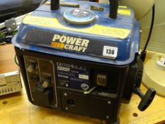 Powercraft 7597 mini portable generator