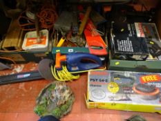 Parcel in three boxes of various garage items etc E/T