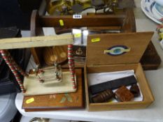 Parcel of treen and other similar items