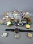 Large quantity of assorted gent's wristwatches