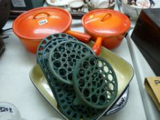 Le Creuset style cookware and similar items