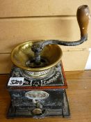 Vintage T & C Clarke coffee grinder