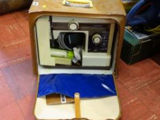 Cased sewing machine