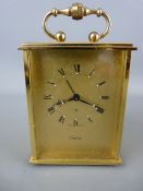 Carriage shaped alarm clock by Swiza