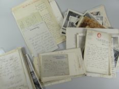 A large collection of nineteenth century artists signed letters and signed postcards ETC Condition
