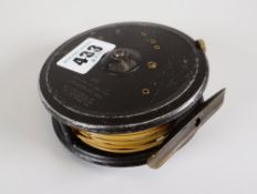 A Hardy Bros. Ltd fly fishing 3.3/4ins reel 'The St George' Condition reports provided on request by