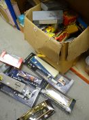 Quantity of boxed diecast vehicles Condition reports provided on request by email for this auction