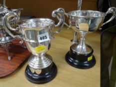 Two EPNS 1920s school athletics trophies Condition reports provided on request by email for this