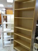 Three items of modern IKEA shelving Condition reports provided on request by email for this