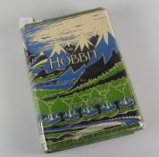 J R R TOLKIEN 'The Hobbit' 2nd edition, 5th impression by Unwin Brothers, with dust-jacket Condition