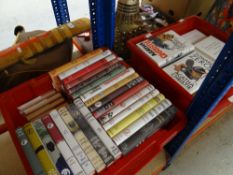 Two crates of Collins 'The Crime Club' hardback books Condition reports provided on request by email