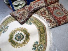 A Tabris super 100% woollen rug, 13ft x9ft 6