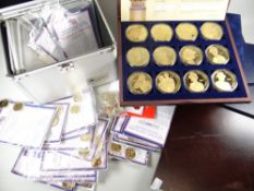 Large quantity of Royal Mint commemorative and other coinage including gold proof sets