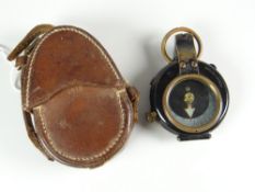 WWI-period Verner's pattern military compass, marked to the reverse 'T Cooke & Sons Ltd no 42055',