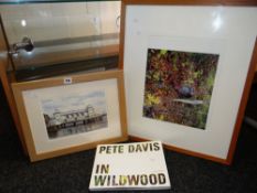 ROBERT GREETHAM two framed contemporary art-photography prints - entitled verso 'Holy Week Semana