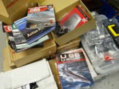 A large collection of James Bond magazine and collectors items including Kit Car and