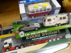 Small quantity of boxed diecast vehicles to include Corgi 'Superhaulers' Maisto and Oxford Condition