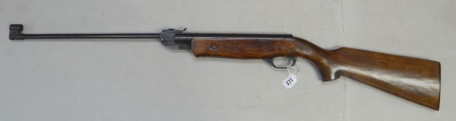 A Vostok Soviet-period Russian air-rifle, bearing serial number 87030752 Condition reports