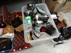 Quantity of cameras & accessories Condition reports provided on request by email for this auction