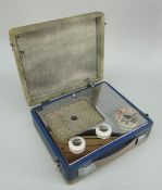 A mid-Century Pye portable transistor radio (BBC Bargain Hunt) Condition reports provided on request