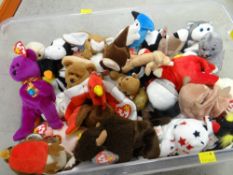 Approx. 30+ Ty beanie soft toys Condition reports provided on request by email for this auction