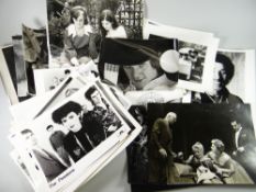 An interesting parcel of black & white still photographs, assumed to be taken by a press
