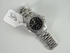 A late 80s ladies Tag Heuer bracelet wristwatch Condition reports provided on request by email for