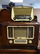 A HMV vintage radio and similar small GEC Bakelite radio Condition reports provided on request by