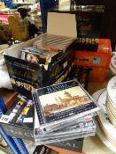 A collection of box set Classical CDs and similar boxed set of 1960s pop music Condition reports