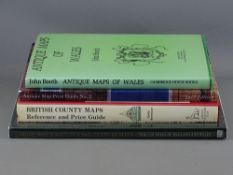 FOUR MAP RELATED BOOKS - 'Christopher Saxton's 16th Century Maps' by Chatsworth Library, 'British