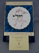 A SET OF TWELVE ROYAL WORCESTER 'THE BIRDS OF DOROTHY DOUGHTY' DESSERT PLATES, 1972-1983 in original