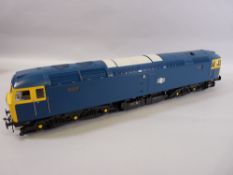 HELJAN 0 GAUGE CLASS 47 BR BLUE DIESEL LOCOMOTIVE, product code 4881, appears mint in original box