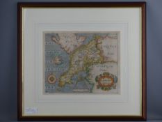 The Map Collection of a Recently Deceased Collector, (all framed, coloured and tinted) MAP -