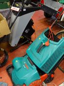 Titan Rapid shredder TTB353SHR and a Bosch ALR900 electric lawnmower E/T