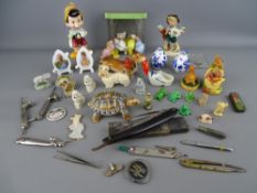 Mixed group of miniature ornamental collectables and cabinet ware
