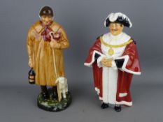 Two Royal Doulton figurines 'The Shepherd' HN1975 and 'The Mayor' HN2280
