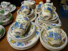 Good quantity of Masons 'Regency' tableware