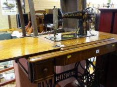 Singer treadle sewing machine
