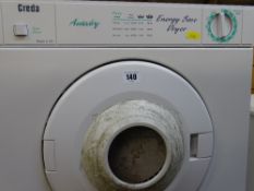 Tabletop Creda energy save dryer E/T