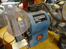Erbauer 200mm bench grinder E/T