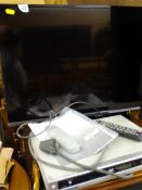 Small screen Samsung TV, Acoustic Solutions DVD/CD player E/T