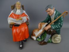 Two Royal Doulton figurines 'The Master' HN2325 and 'The Judge' HN2443