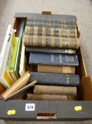 'The Outline of History' by H G Wells, Volumes I & II, 'Hanes y Brytaniaid a'r Cymry', Volumes I &