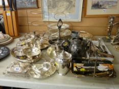 Good selection of EP and other metalware