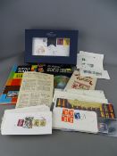 Collection of British and World stamps and first day covers etc