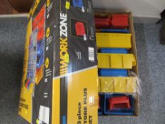 Workzone boxed tool storage unit