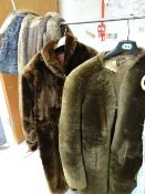 Four vintage fur coats Condition reports provided on request by email for this auction otherwise