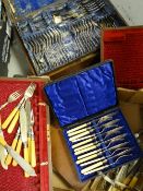 Part canteen of cutlery and other flatware Condition reports provided on request by email for this