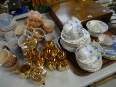 A quantity of mixed tea and coffeeware including Branksome china, Paragon china ETC Condition