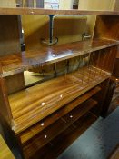 A parcel of twentieth century shelving Condition reports provided on request by email for this